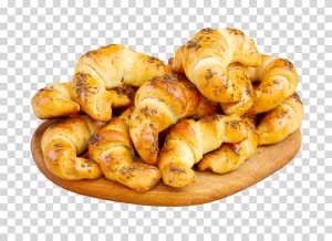 Croissant bakery freshly baked croissants transparent PNG image