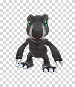 Digimon Adventure Black Agumon transparent PNG image