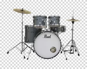 Musical Drum Set PNG Image