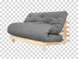 Futon furniture living room bedroom sofa bed transparent PNG image
