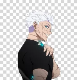 Gojo Satoru anime manga Jujutsu Kaisen strongest sorcerer transparent PNG image