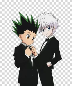 Gon and Killua Hunter x Hunter anime transparent PNG image