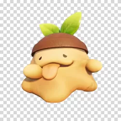 Gumoss Palworld game Pokemon transparent PNG image