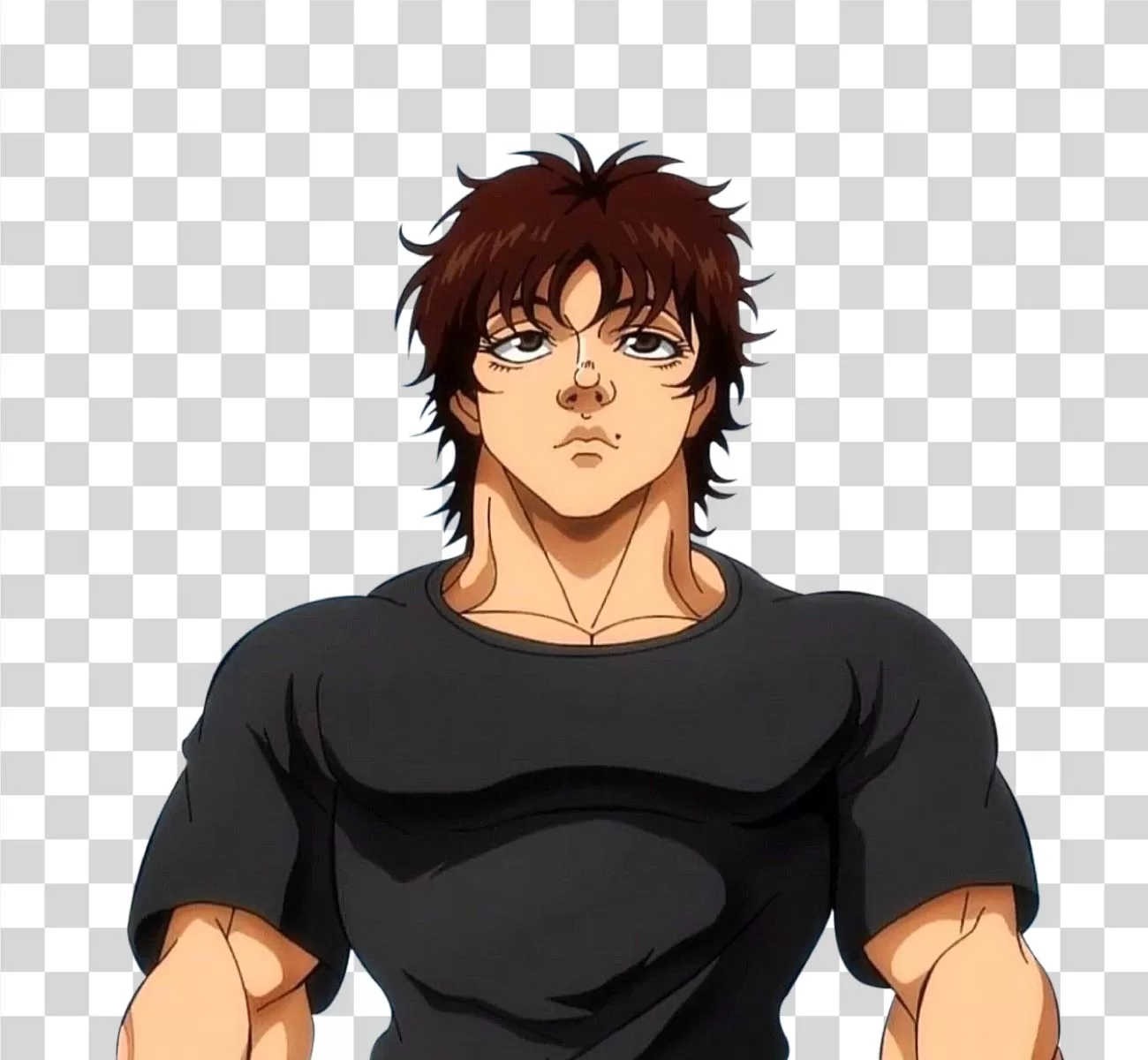 Hanma Baki Baki the Grappler anime transparent image