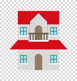 House illustration home icon real estate transparent PNG image