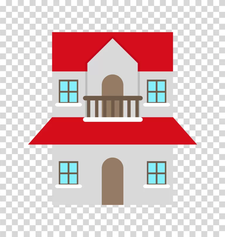 House illustration home icon real estate transparent PNG image