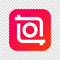 Inshot logo video editing app icon transparent image