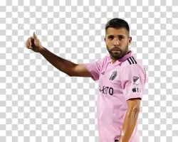 Jordi Alba Inter Miami footballer transparent image