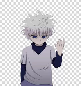 Killua HxH anime character transparent PNG image