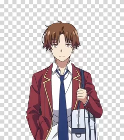 Kiyotaka Ayanokoji Classroom of the Elite protagonist transparent PNG image
