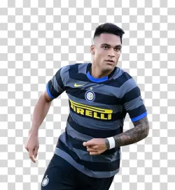Lautaro Martinez Inter Milan Argentine player transparent PNG image