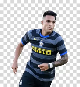 Lautaro Martinez Inter Milan Argentine player transparent PNG image