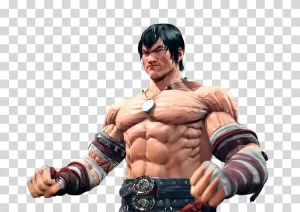 Law, Tekken 8, fighting game, transparent image
