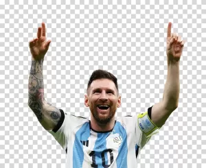 Lionel Messi Argentine footballer legend transparent PNG image