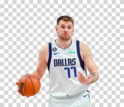 Luka Doncic basketball player of NBA Dallas Mavericks transparent PNG image