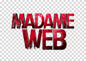 Madame Web logo movie Marvel transparent PNG image