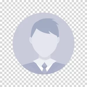 Male user avatar icon transparent PNG image