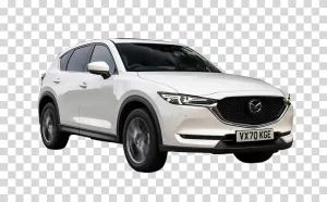 Mazda CX-5, car, automotive, transparent PNG image Stylish Mazda CX-5 SUV Transparent PNG Image