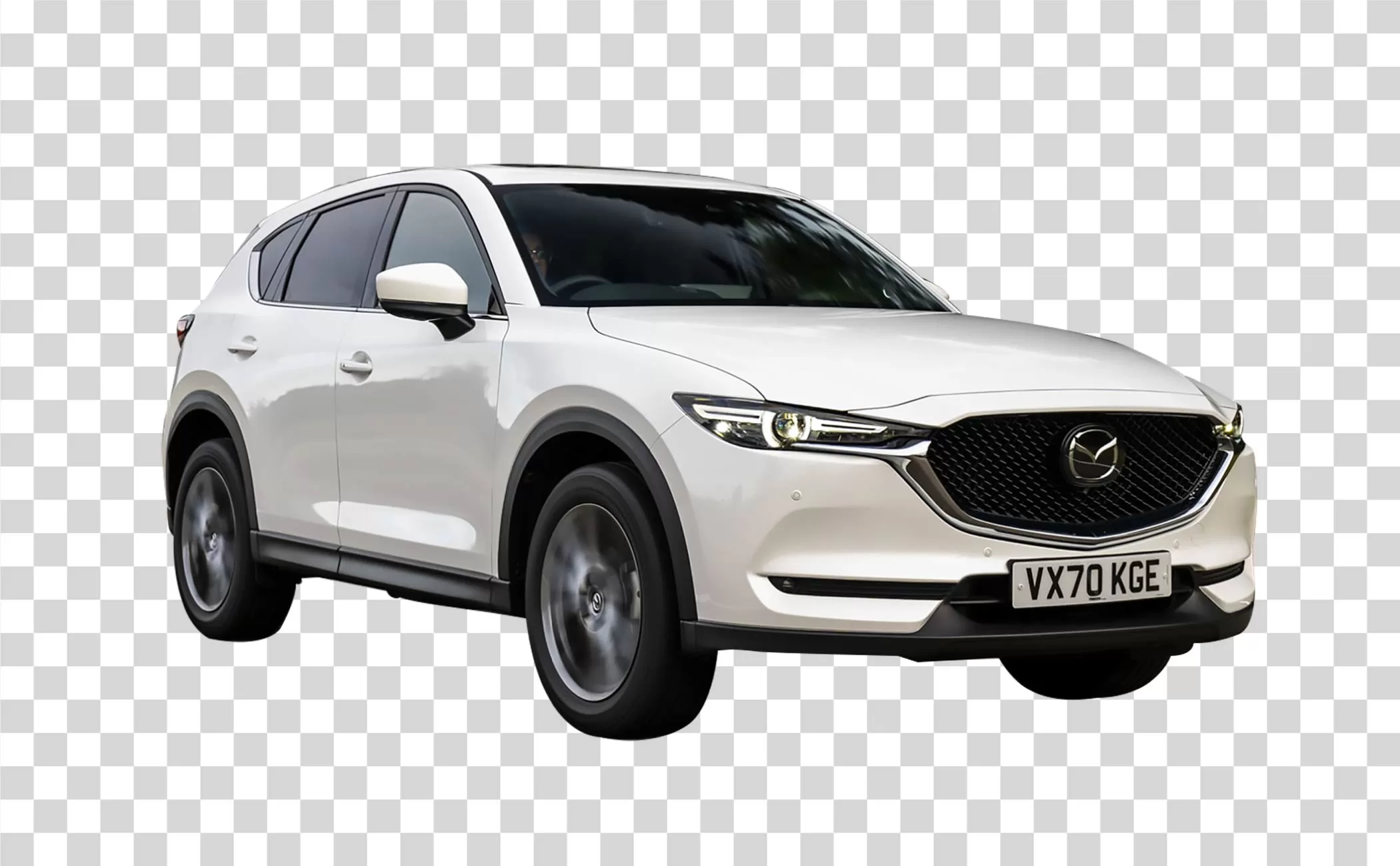 Stylish Mazda CX-5 SUV Transparent PNG Image