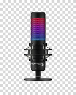 Microphone HyperX QuadCast S gaming mic transparent PNG image