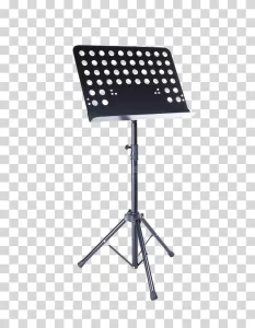 Music stand sheet music musician equipment transparent PNG image