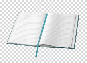 Notebook paper writing stationery transparent PNG image