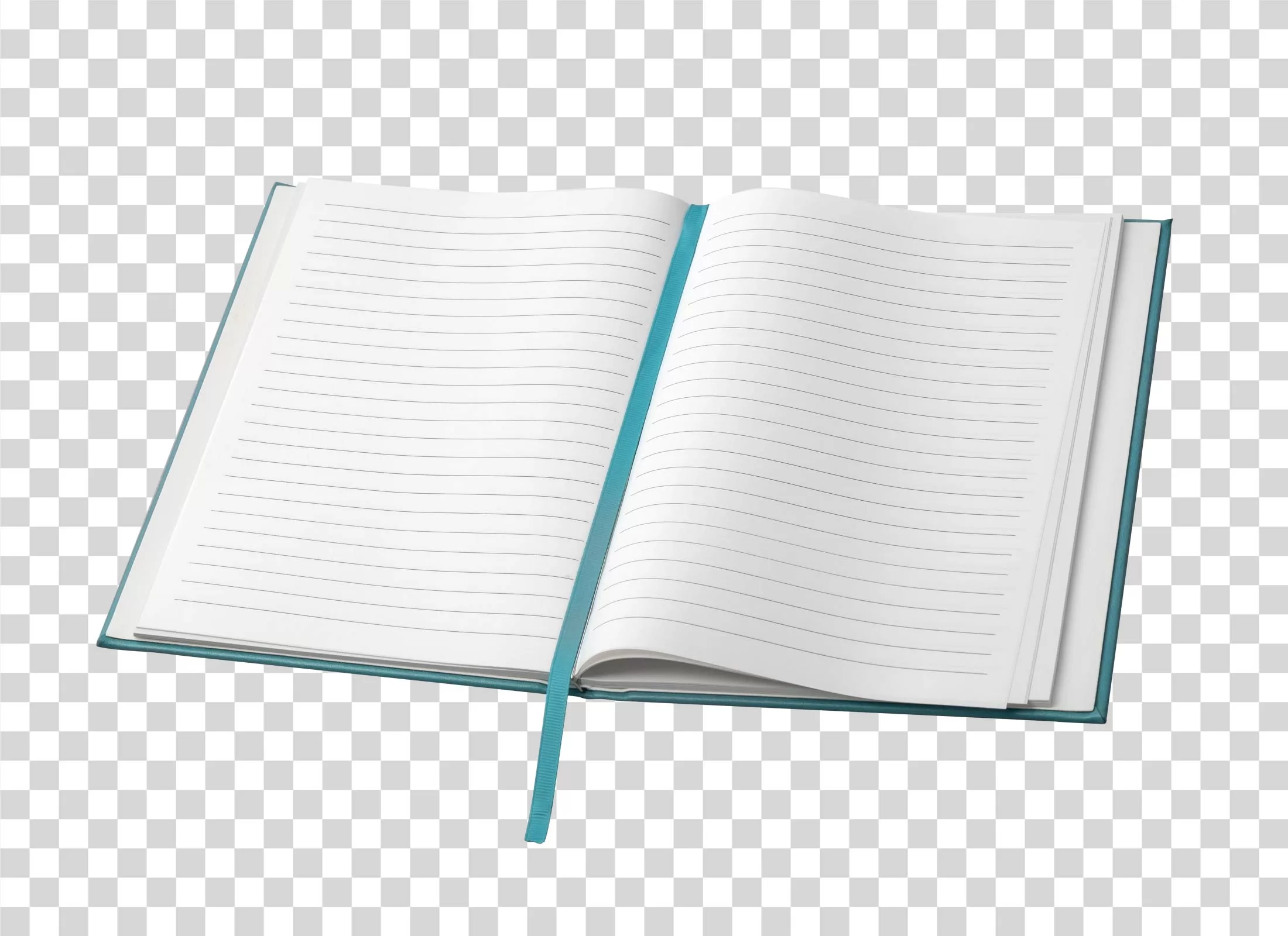 Notebook paper writing stationery transparent PNG image