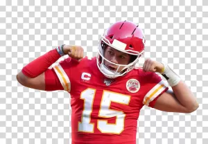 Patrick Mahomes American football quarterback Kansas City Chiefs Super Bowl transparent PNG image