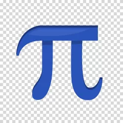 Pi mathematical constant illustration mathematics transparent PNG image
