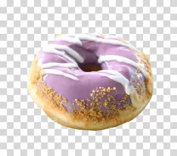 Pink donut strawberry bakery transparent image