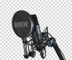 RODE microphone audio transparent image