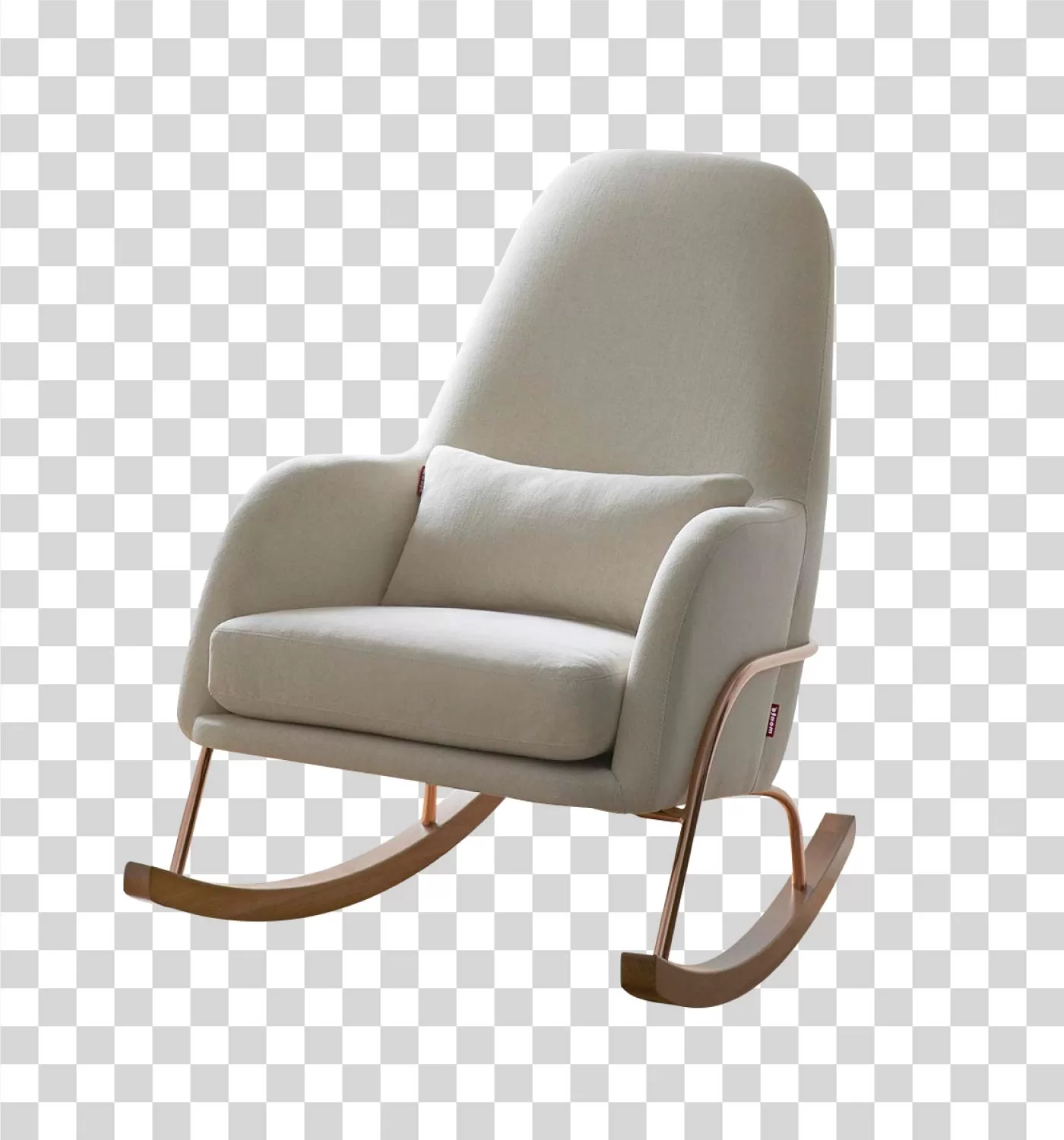 Rocking Chair furniture relaxation seat transparent image