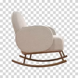 Rocking chair home furniture transparent PNG image