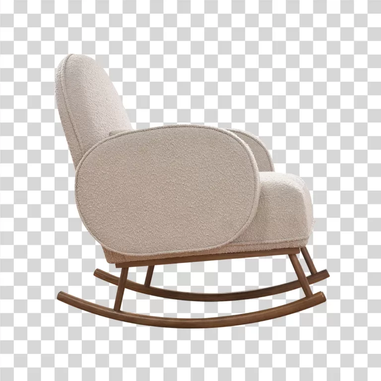 Rocking chair home furniture transparent PNG image