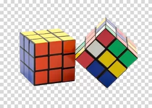 Rubiks Cube puzzle transparent PNG image