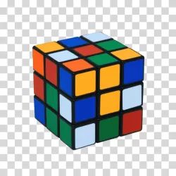 Rubiks Cube puzzle transparent PNG image