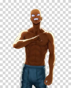 Saitama One Punch Man anime manga transparent PNG image