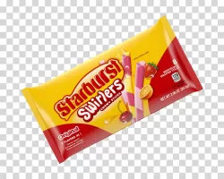 Starburst candy label package sweets transparent PNG image