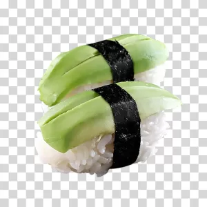 Sushi, avocado, rice, Japanese cuisine, transparent PNG image Sushi avocado rice Japanese cuisine transparent PNG image