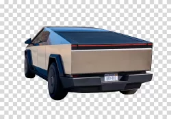 Tesla Cybertruck electric car automotive transparent image
