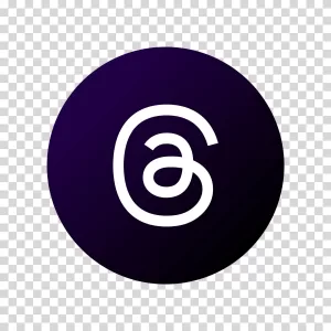 Threads logo, meta, social media, transparent PNG image Threads logo meta social media transparent image