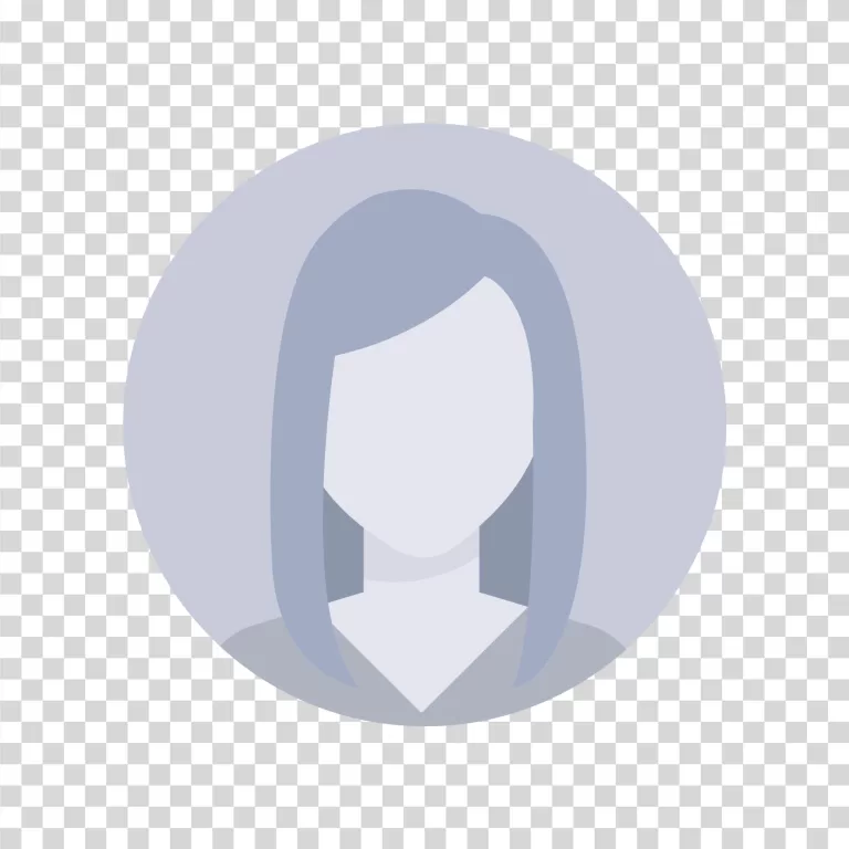 Avatar woman icon PNG transparent