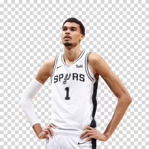 Victor Wembanyama Wemby San Antonio Spurs basketball player transparent image