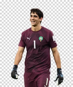 Yassine Bounou Morocco goalkeeper Al Hilal transparent image