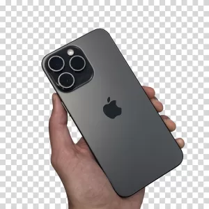 iPhone 15 Pro Max flagship smartphone transparent PNG image