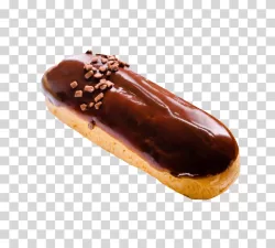 Éclair pastry bakery dessert transparent image
