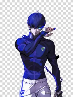 Isagi from Blue Lock transparent image
