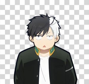 Haruka Sakura Wind Breaker anime character transparent