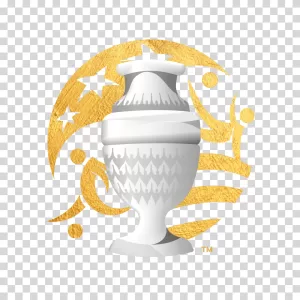 Copa America 2024 Logo, Golden Emblem, Transparent PNG Image Copa-America-2024-Logo-Golden-Emblem