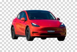 Tesla Model Y Innovative Electric SUV Transparent